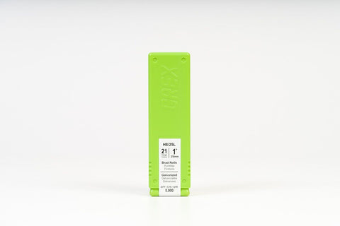 Grex 1" Galvanized 21 Gauge Finish Brads