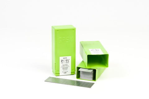 Grex 1-3/8" Galvanized 21 Gauge Finish Brads