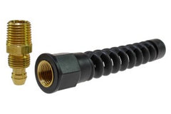 Coilhose Strain Relief Hose End 1/4" ID x 1/4" MPT